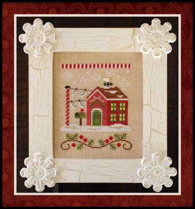 Country Cottage Needleworks - Santa's Village #3 - North Pole Post Office
