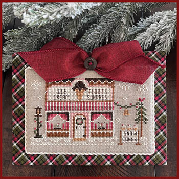 Little House Needleworks - Hometown Holiday - Ice Cream Shop
