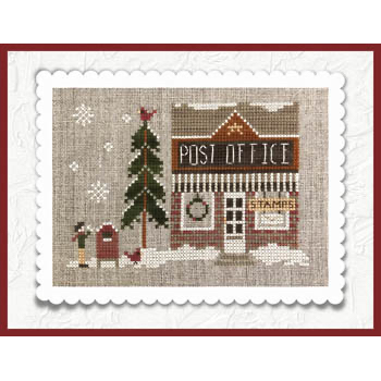 Little House Needleworks - Hometown Holiday - Post Office