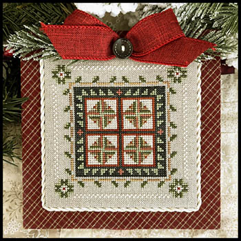 Little House Needleworks - Log Cabin Christmas No 5 - Log Cabin Quilt