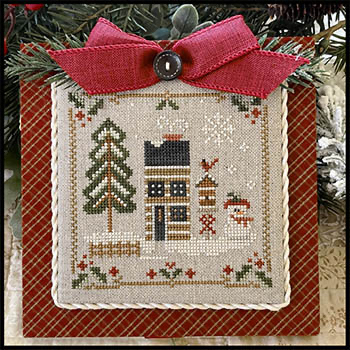 Little House Needleworks - Log Cabin Christmas No 7 - Log Cabin Mrs Snow