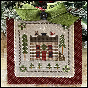 Little House Needleworks - Log Cabin Christmas No 8 - Log Cabin Christmas