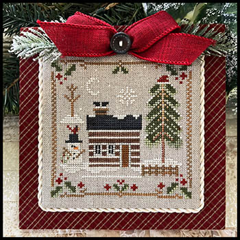 Little House Needleworks - Log Cabin Christmas No 9 - Log Cabin Mr Snow