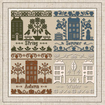 Little House Needleworks - Monochromatic Seasons